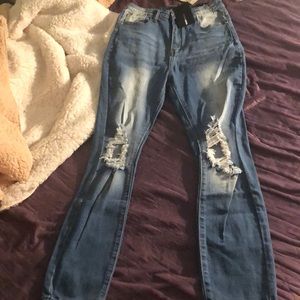 FASHION NOVA Times Up Skinny Jeans